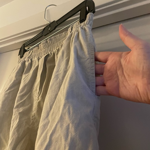 Whitney Lang cotton lightweight pants vintage 80s/90s - Picture 2 of 4